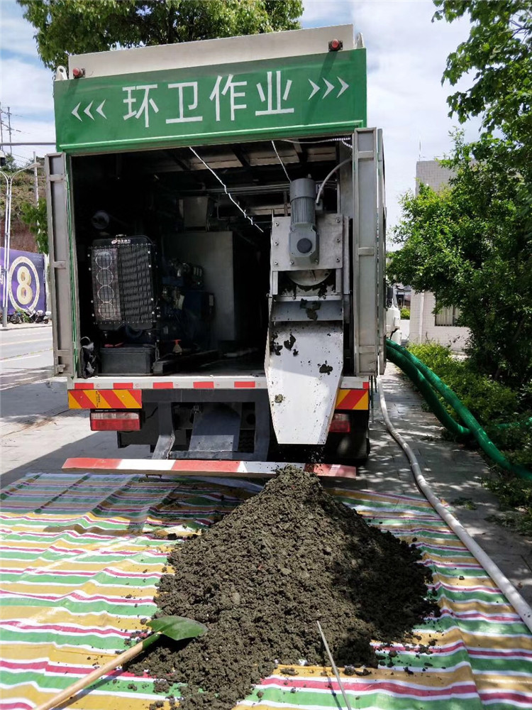 将乐淤泥干湿分离
