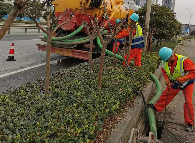将乐市政管道清淤